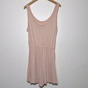 H&M Pink Basic Sleeveless Romper Size S